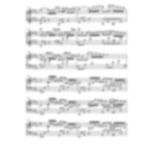 Blue Light – Original Piano Sheet Music (PDF)
