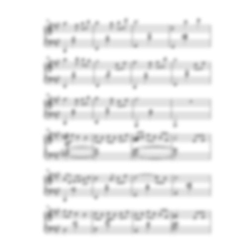 Can't Forget Because of Love – Original Piano Sheet Music (PDF)