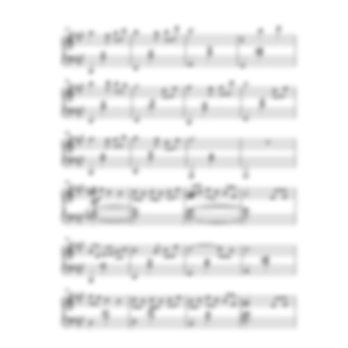Can't Forget Because of Love – Original Piano Sheet Music (PDF)