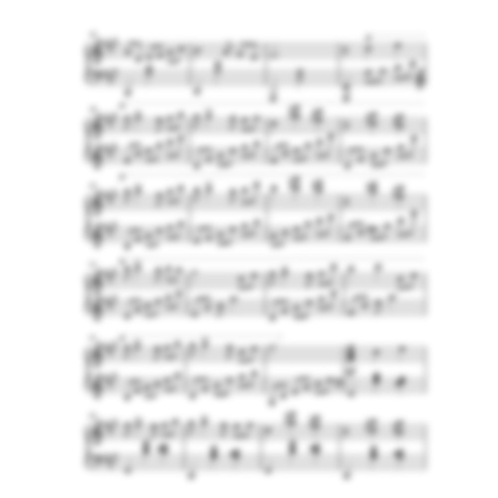 Can't Forget Because of Love – Original Piano Sheet Music (PDF)