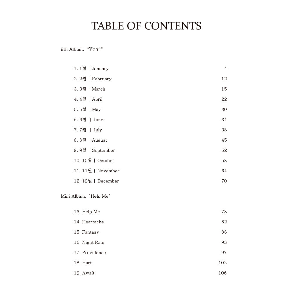 Year – Original Piano Sheet Music (PDF)