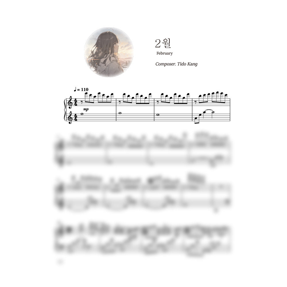 Year – Original Piano Sheet Music (PDF)